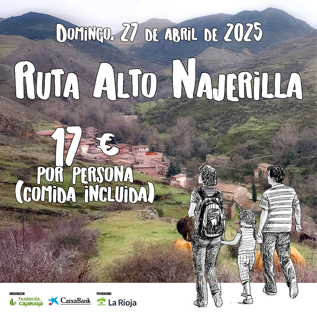 La Ruta Alto Najerilla se celebrará el 27 de abril con un recorrido de 14,8 kilómetros que discurrirán por el entorno natural de las Siete Villas