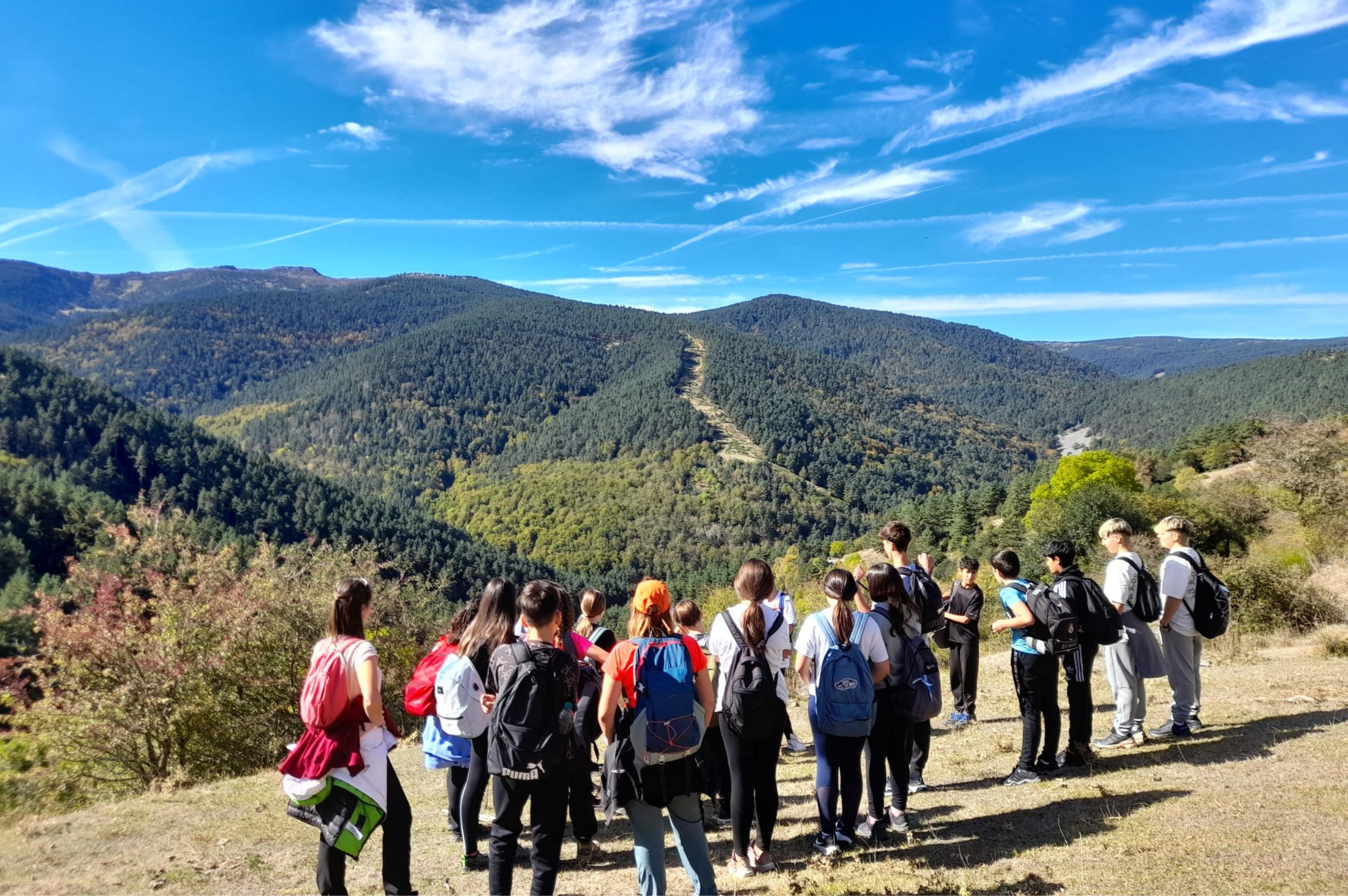 Abrimos las inscripciones para la programación escolar de primavera con 8 itinerarios interpretativos en los espacios naturales y la actividad "Agente forestal por un día"