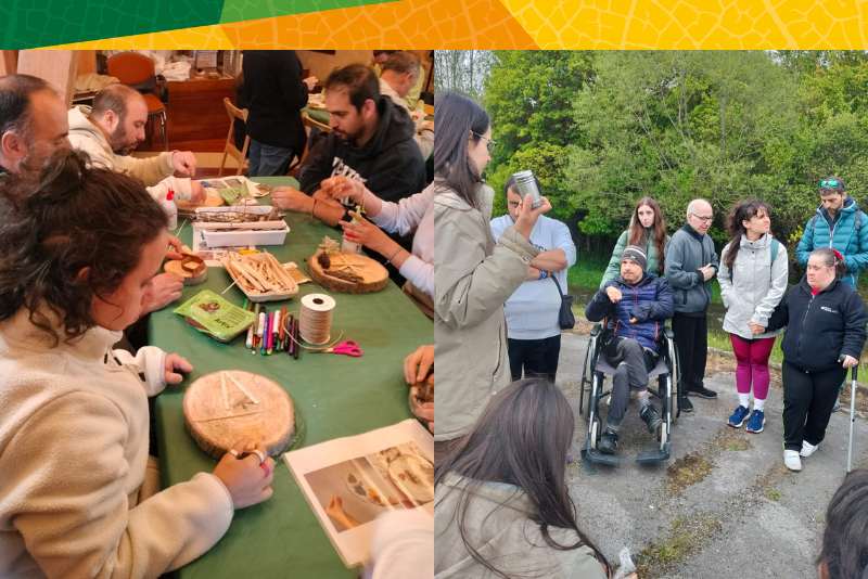 Más de 250 personas con diversidad funcional han participado esta primavera en la segunda edición del programa ‘Naturaleza sin barreras’ en el Parque Natural de la Sierra de Cebollera y en la Reserva Natural de los Sotos de Alfaro