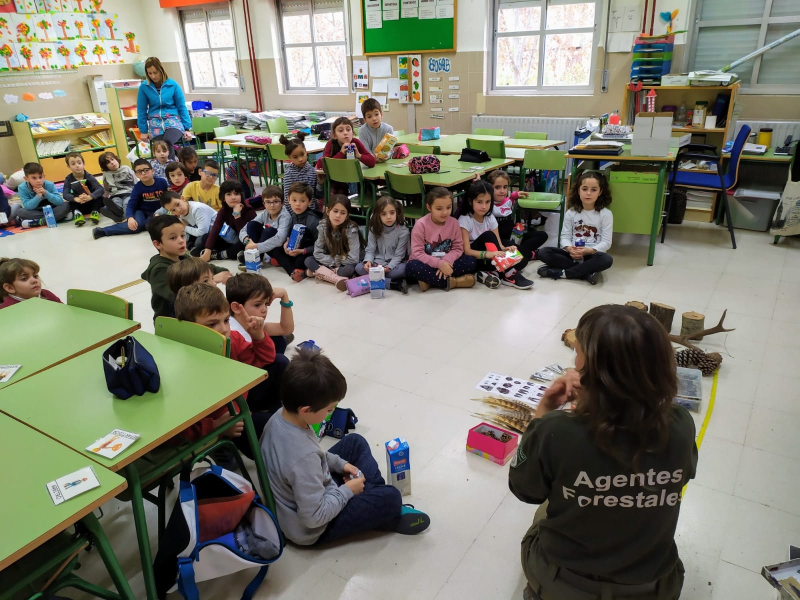 agentes forestales formación aula