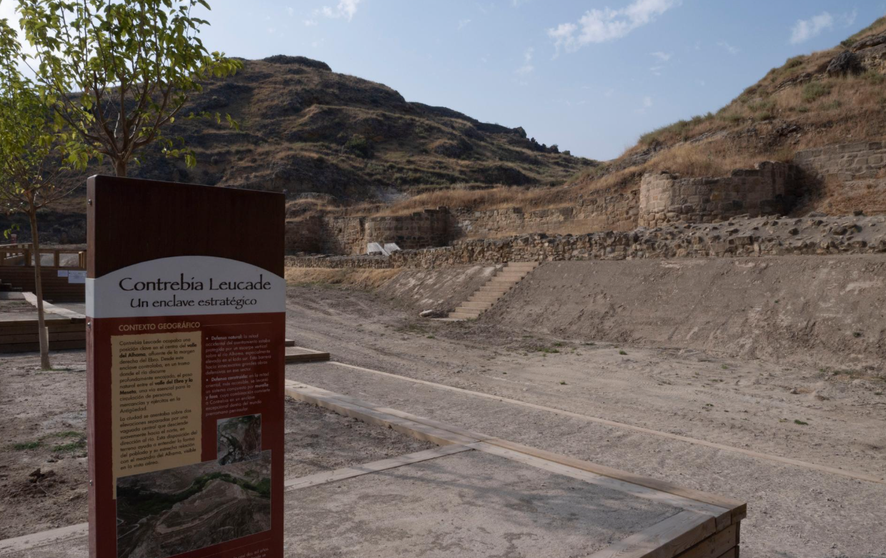 Finaliza el proyecto de 'Consolidación de la muralla romana y mejora de la accesibilidad del yacimiento arqueológico' de Contrebia Leucade